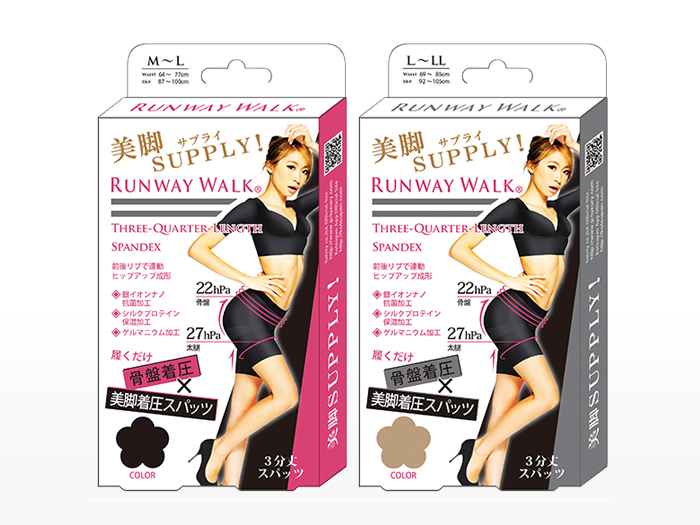 Runway Walk® SPANDEX 3分丈スパッツ